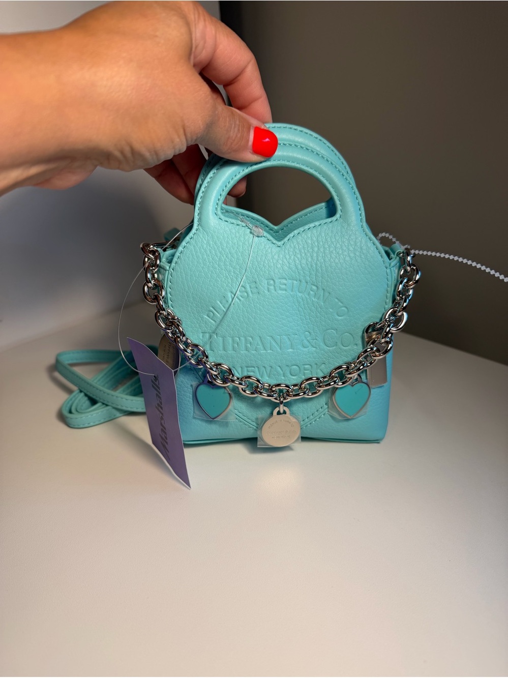 NWT Tiffany & Co. Return to Tiffany Mini Bag Tiffany Blue
